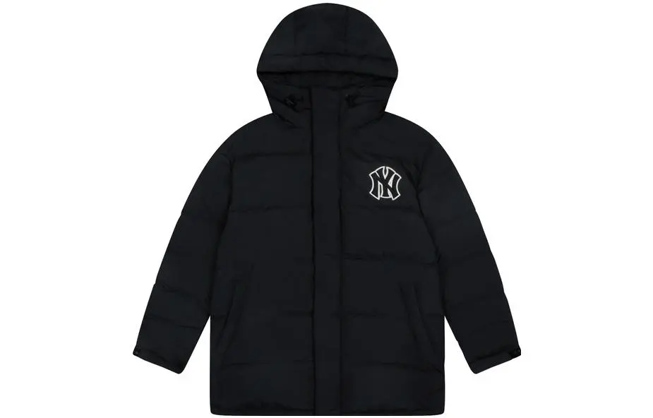 MLB Print Down Jacket Unisex Black