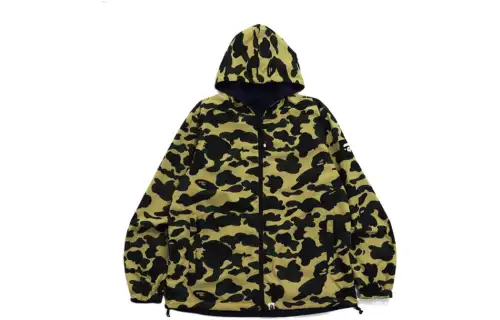 A BATHING APE Bape Velvet Jackets Men's Hooded Moderate