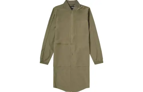 Jordan X PSNY Coats Men's Army Green Stand Collar Moderate