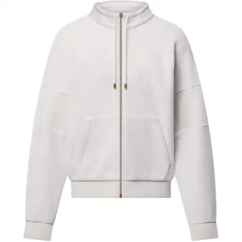LOUIS VUITTON 1AGJXN Quilted Textured Wool Blouson