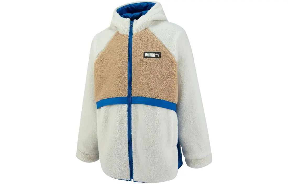 PUMA Winterized Velvet feel Coat Unisex Pure White