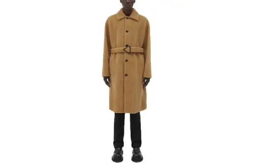 Bottega Veneta Coats Men's Camel