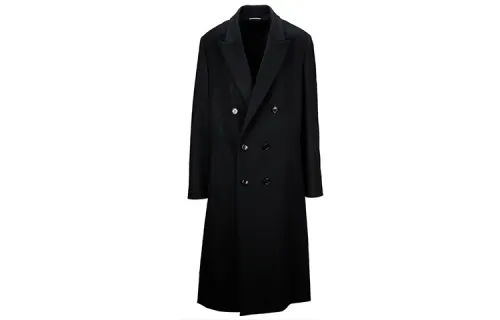 DIOR Quarterly New Products Coats Men's Black Lapel Moderate