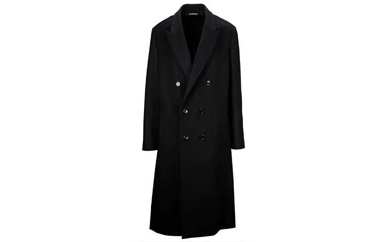 DIOR Quarterly New Products Coats Men's Black Lapel Moderate