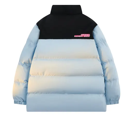 GF Puffer Jackets Unisex Stand Collar Thickened