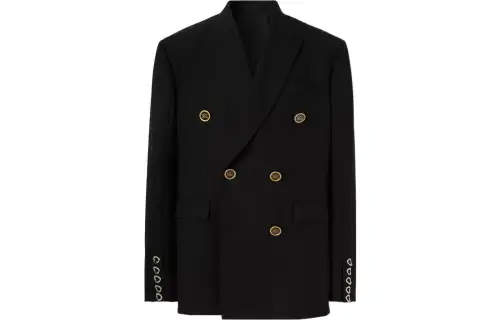 【RunwayPrevious Season】double-breasted tailored jacket