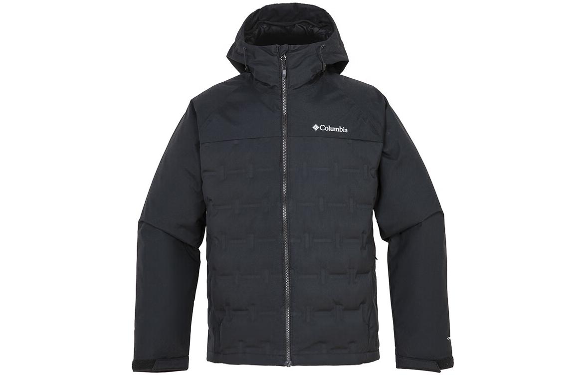Columbia Columbia, spring long-sleeve, black down jacket, 2022