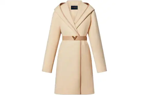 LOUIS VUITTON Coat Unisex Khaki