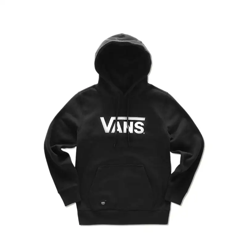 Vans Sweatshirts Unisex Black Hooded Moderate Regular