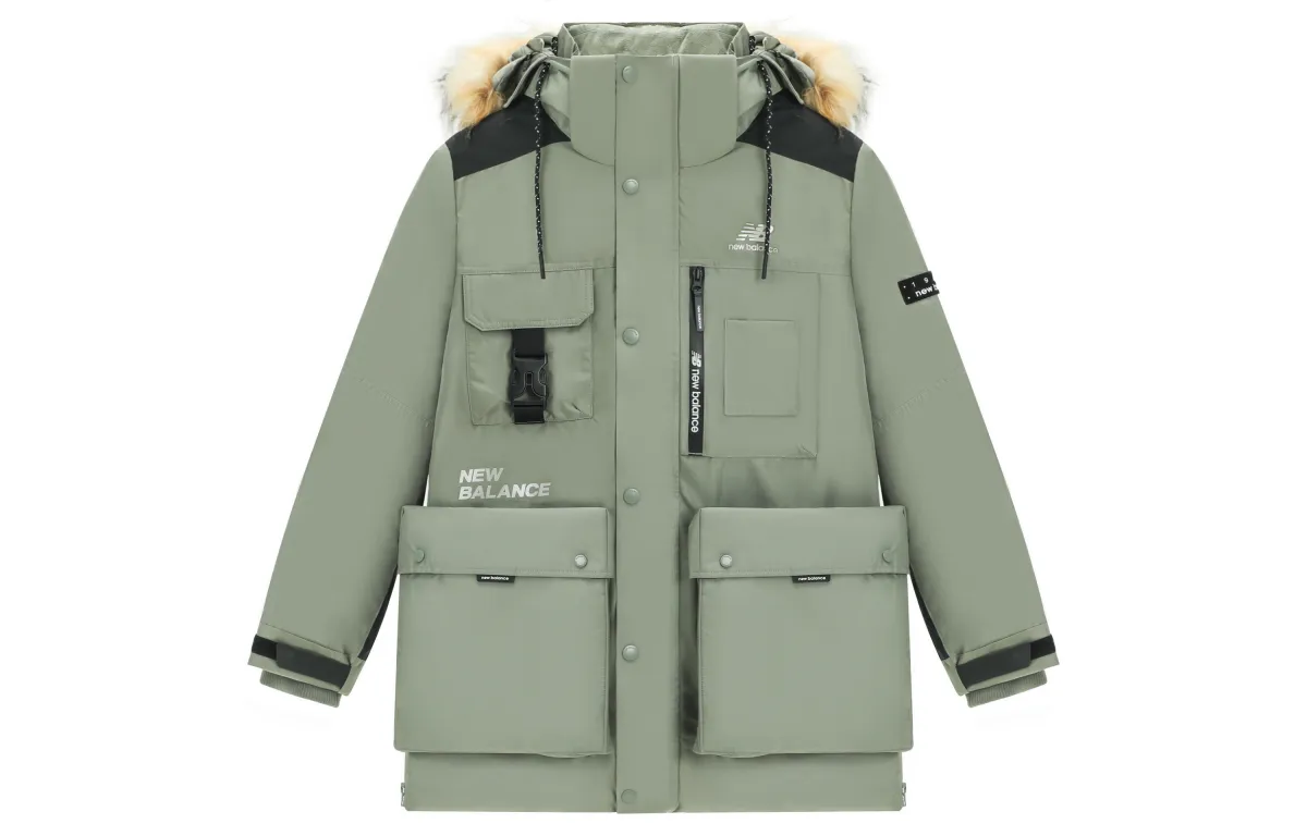 New Balance Down Jacket Men's Dark Olive Green