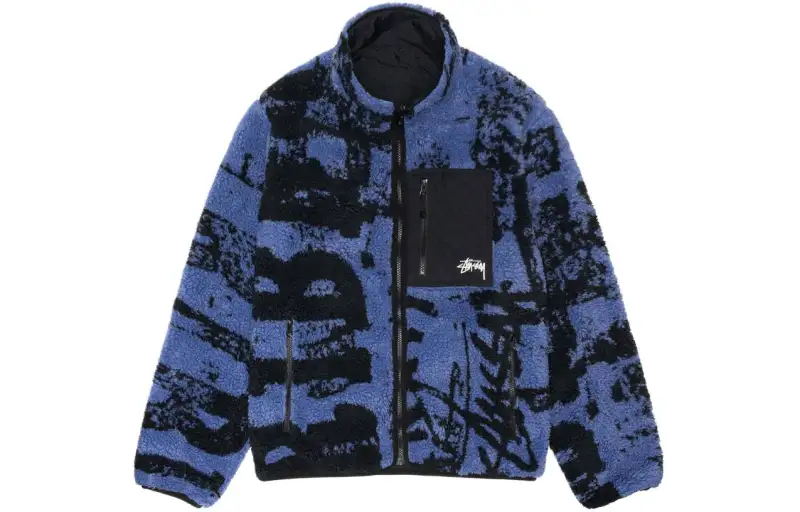 Stüssy Printed Fleece Jacket