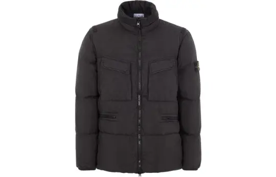 STONE ISLAND FW22 Down Jacket Unisex Black