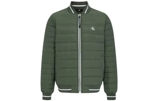 CALVIN KLEIN Down Jacket Men's Army Green
