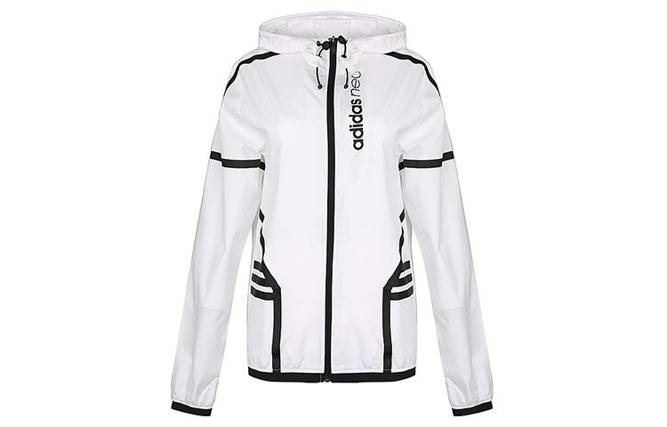 Куртка adidas neo (белая) — фото 1