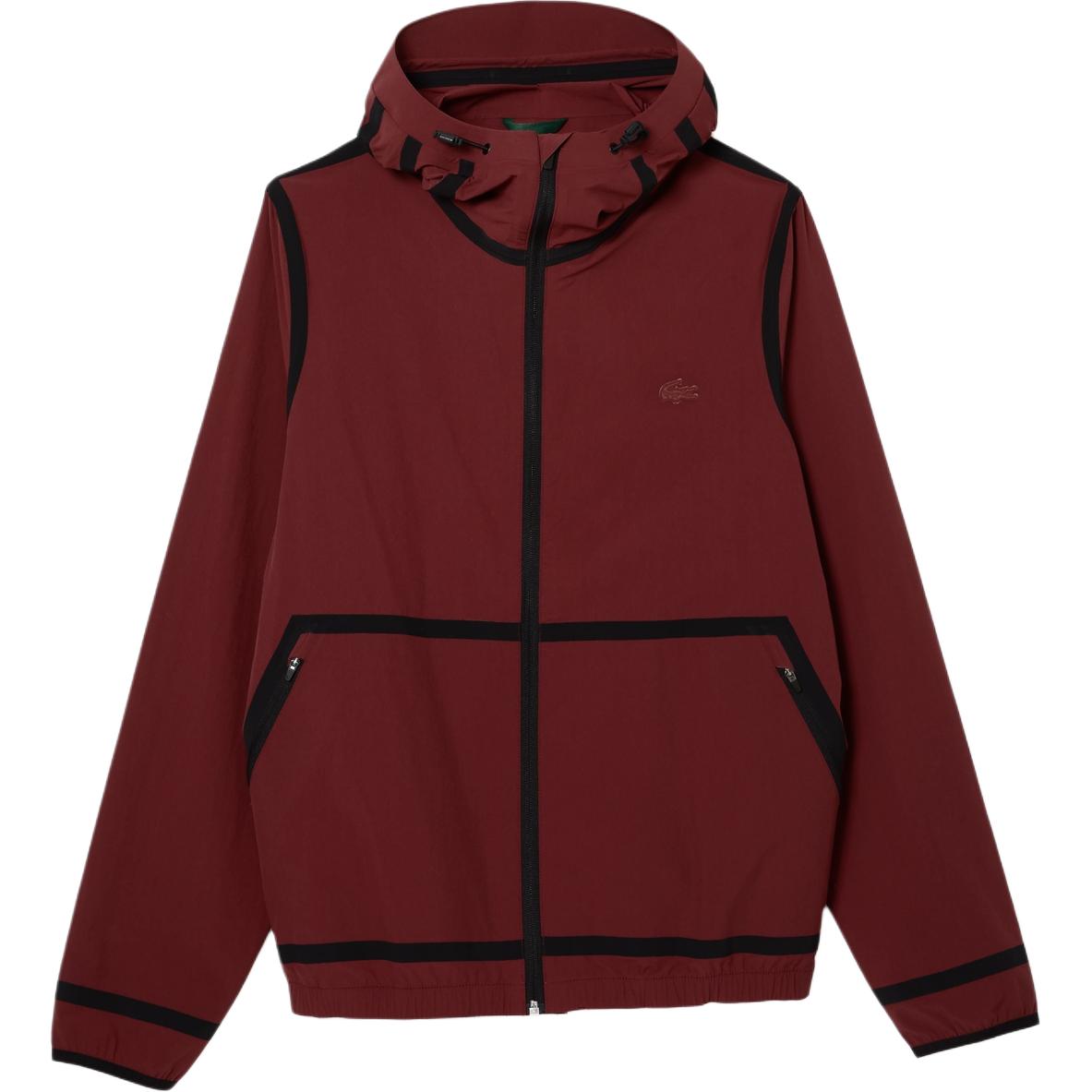 Мужская куртка LACOSTE Zip Jacket (красная)