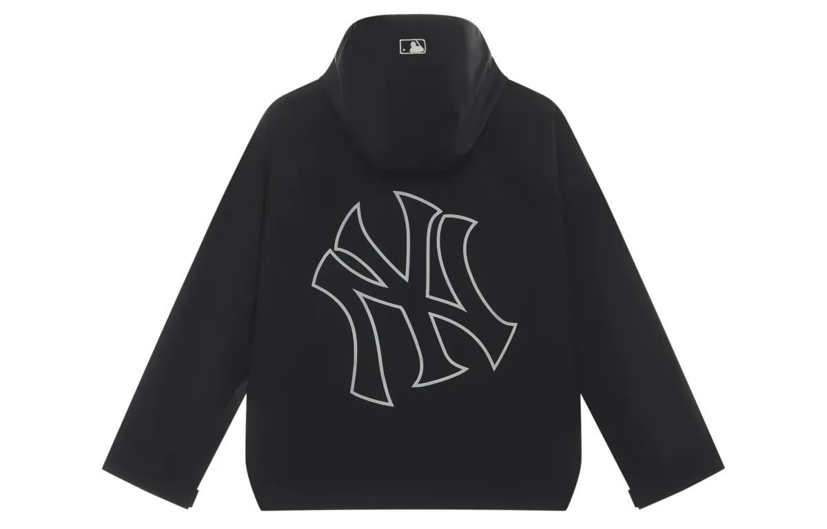 MLB New York Yankees Basic Collection 24FW Windproof Jacket Unisex Black
