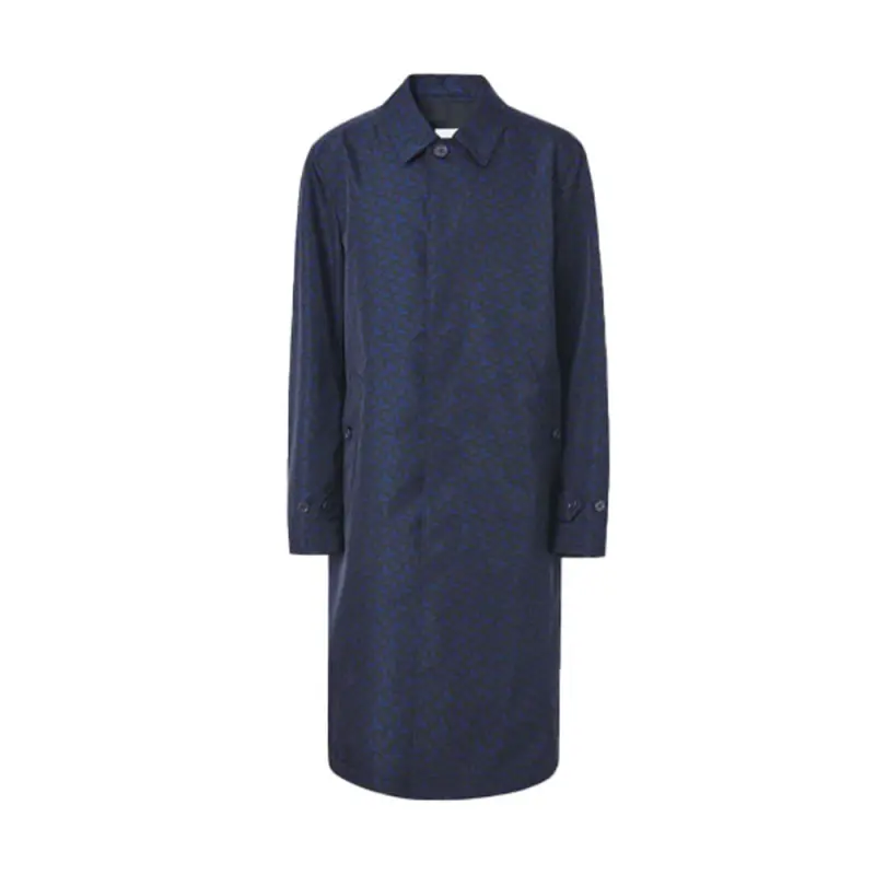 Burberry Coat Men's Dark Royal Blue