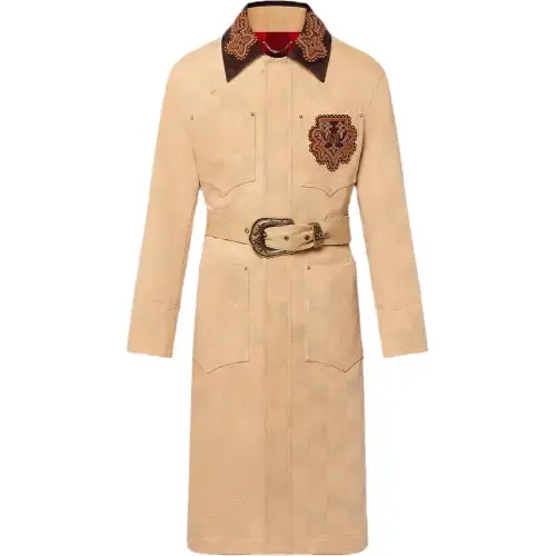 LOUIS VUITTON FW24 Coat Men's Beige