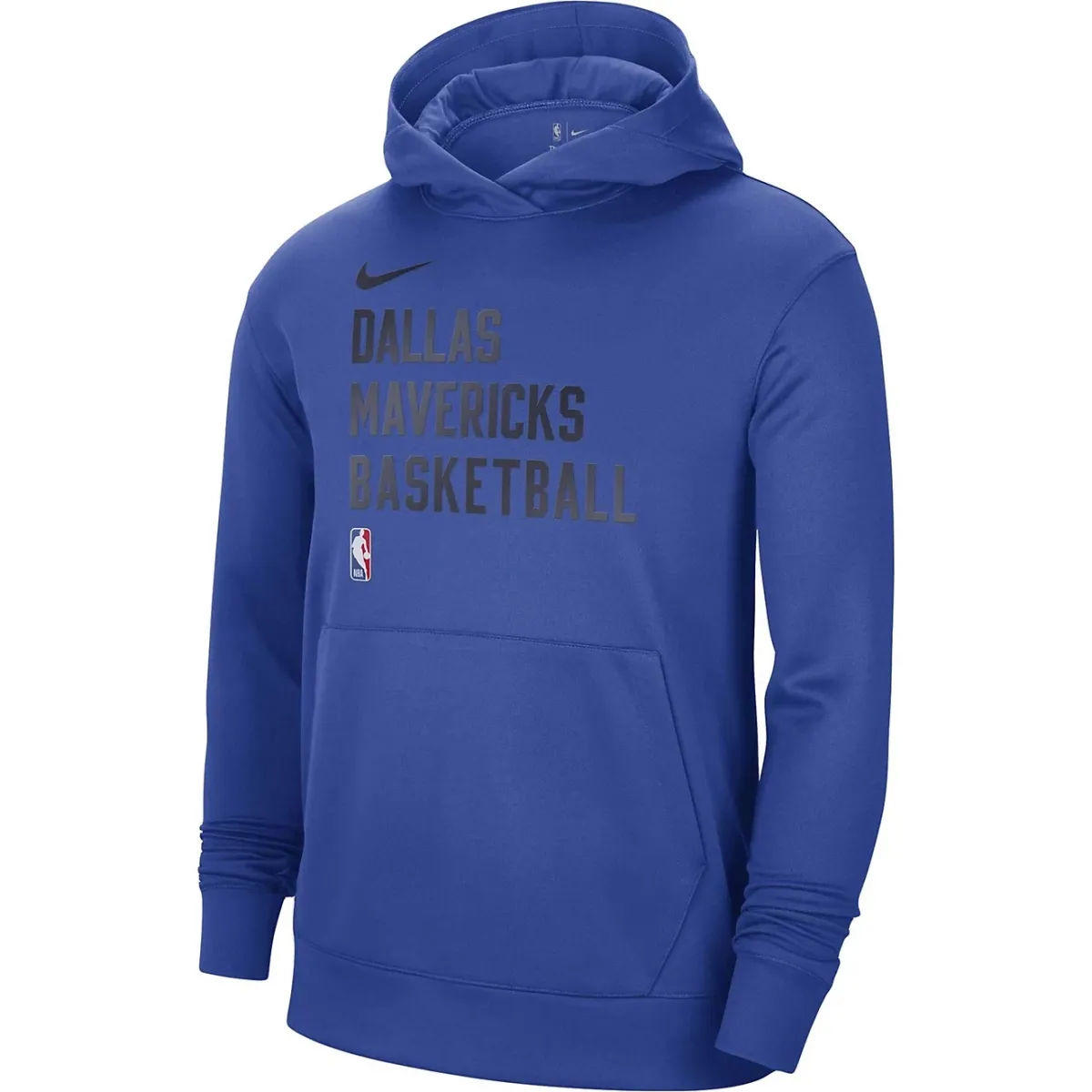 Nike x NBA Dallas Mavericks 2023/24 Performance Spotlight On Court Practice Sweatshirt Unisex Royal Blue
