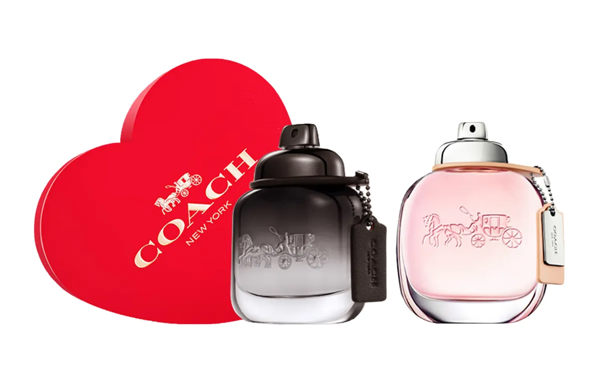 COACH New York Perfume Sets Eau De Toilette Crisp Pear White Rose 30ml+40ml