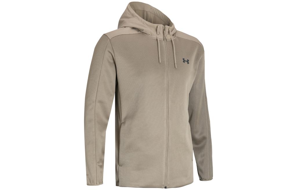 Under Armour Essential Jackets Men's Brown Hooded Moderate Other