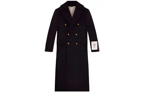 Golden Goose FW22 Coat Men's Dark Blue