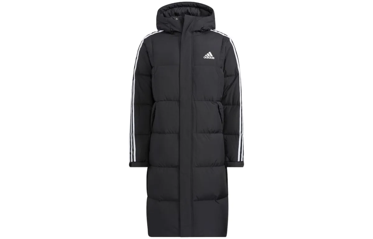 Adidas 3 Stripes 2022 Winter Down Jacket Unisex Black