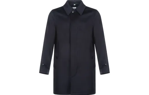 Burberry Coat Men's Marine Blue
