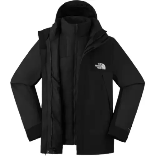 THE NORTH FACE Urban Exploration Waterproof And Windproof Windbreaker Jacket Men's Cosmic Black