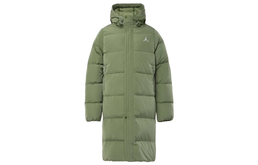 Jordan Down Jacket Men's Light Olive Yellow