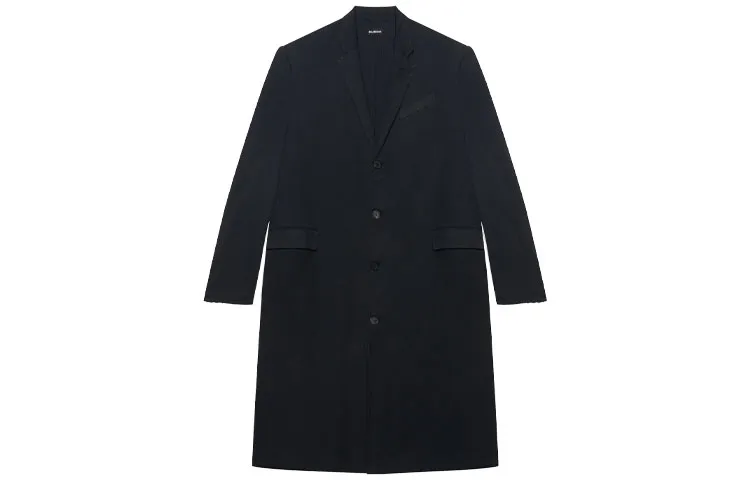 Balenciaga Worn Out Tailored Coat