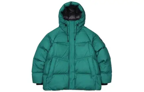FILA Down Jackets Men's Green Hooded Thickened Other