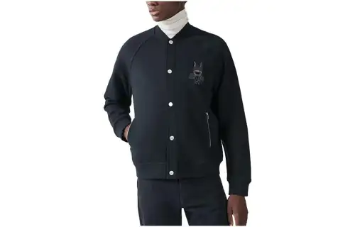 HERMES Jackets Men's Black Moderate