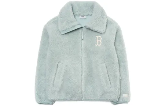 MLB Velvet feel Coat Unisex Mint Green