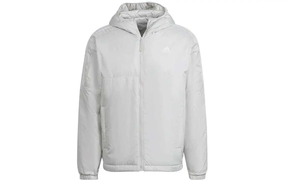 Adidas Puffer Jackets Men's Bauxite Brown Hooded Thickened Other