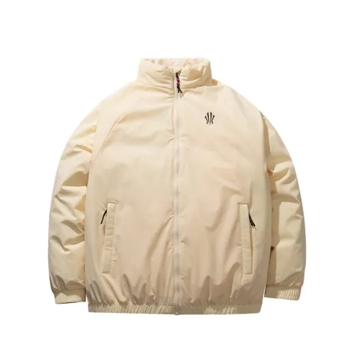 Anta Basketball Collection Down Jacket Unisex Moon White
