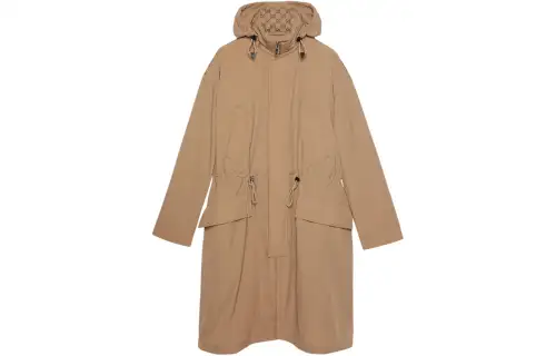 Gucci Drawstring Hooded Parka