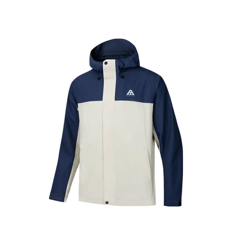 Anta Business/Casual Thermal Windbreaker Jacket Men's Blue Gray