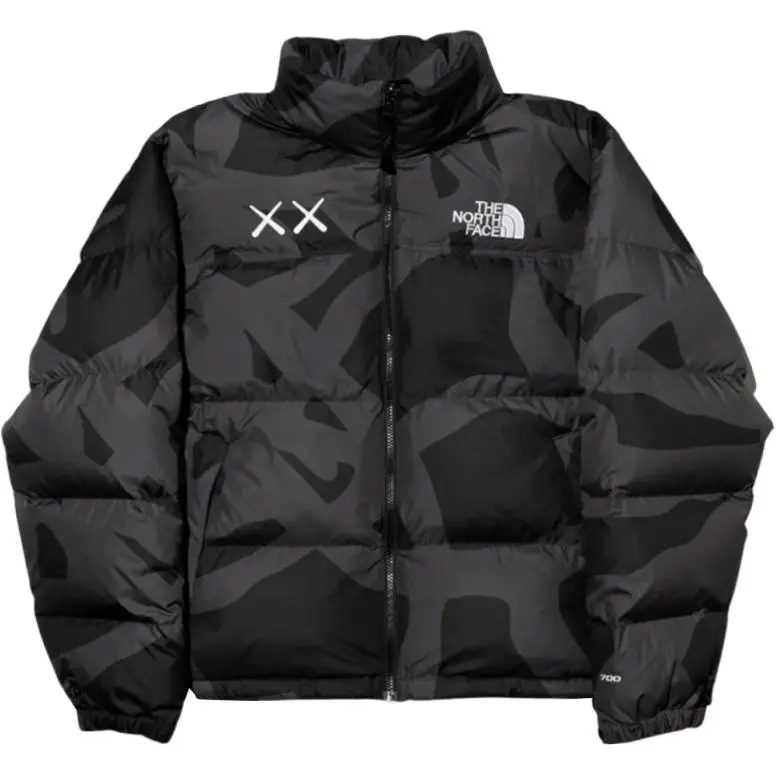 THE NORTH FACE x Xx Kaws 1996 FW22 Down Jacket Unisex Black