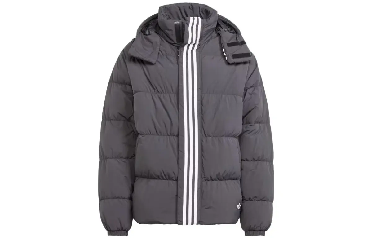 Adidas Originals Rifta Down Regen Hooded Puffer Jacket Down Jacket Men's Black