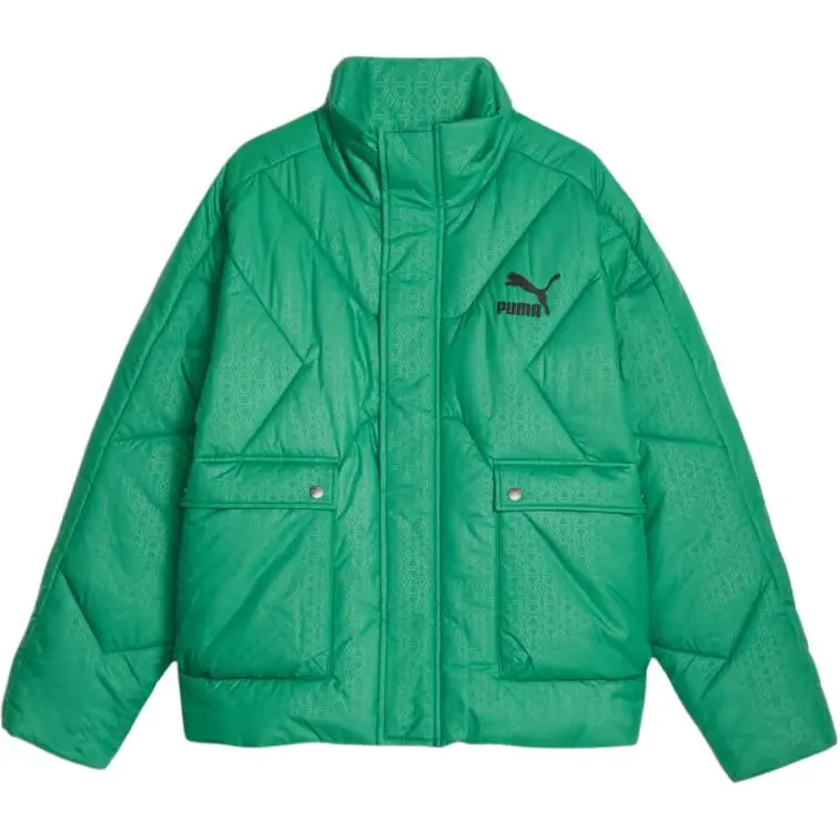 PUMA LUXE SPORT T7 Jackets & Coats Unisex Archive Green