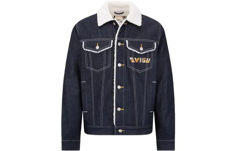 EVISU FW22 Denim Jacket Men's Blue