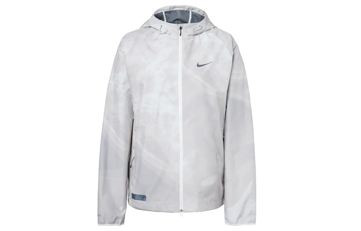 Nike Jackets Men's Phantom Gray White Hooded Moderate Other