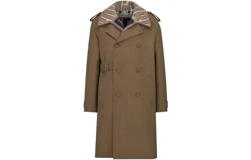 DIOR Quarterly New Products Coats Men's Brown Moderate