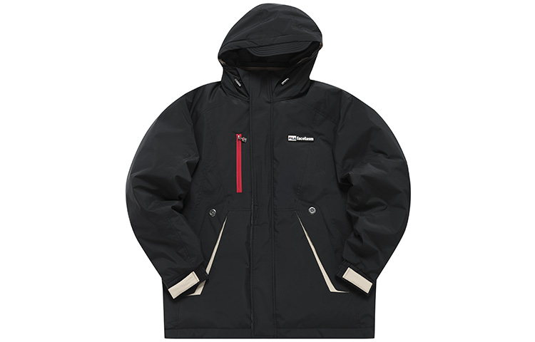 Мужской пуховик Fila Fusion x Facetasm (черный)