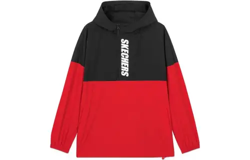 Skechers Jackets Unisex Race Red Hooded Moderate Other