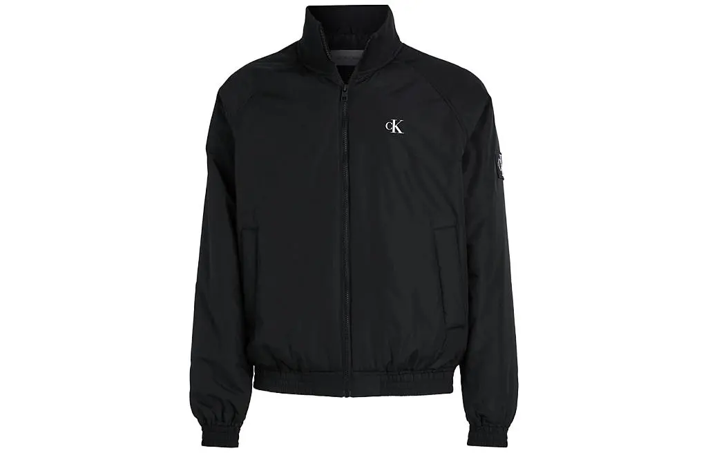 Calvin Klein Logo-patch Zip-up Windbreaker