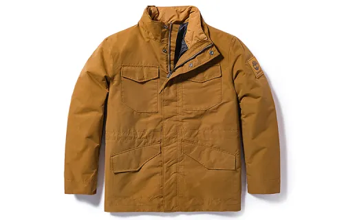 Timberland Puffer Jackets Men's Rubber Stand Collar Thickened Other