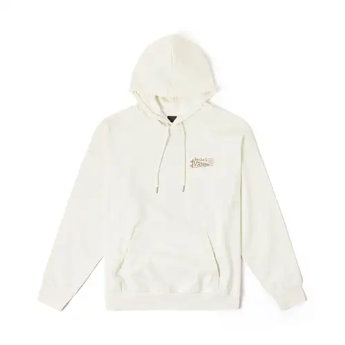 Vans Sweatshirts Unisex White Hooded Moderate Regular