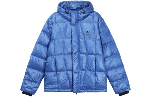 Adidas Originals Down Puffer Jacket Down Jacket Men's Bird Feather Blue
